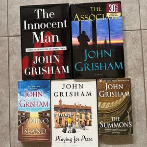 5 John Grisham books novels